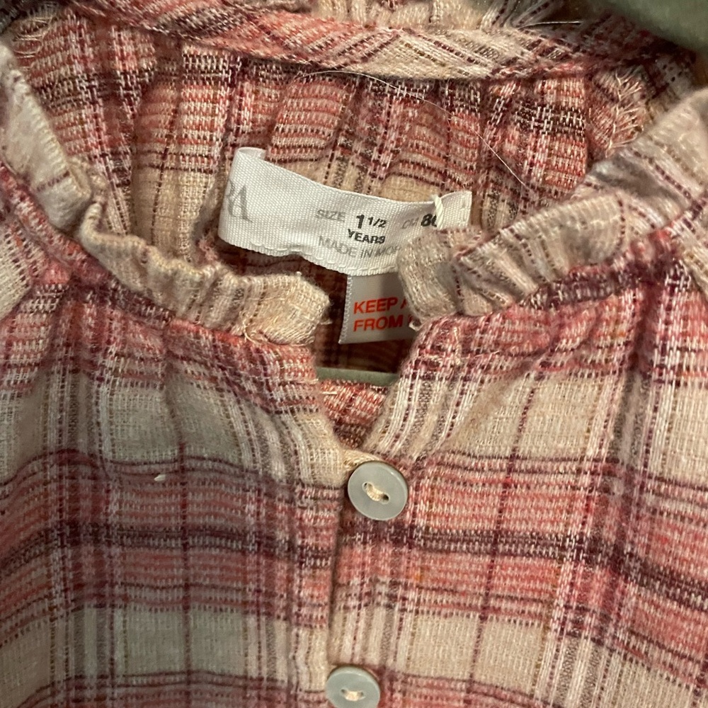 ZARA PLAID MATCHING SET - Picture 6 of 9